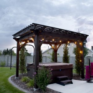12 x 12 Wood Pergola Kit – 6000 Series