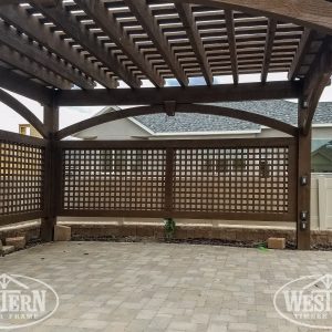 16 x 19 Wood Pergola Kit – 8000 Series