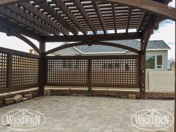 8000 series wood pergola 16 x 19 -2