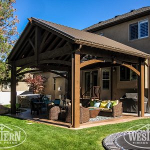 8 x 12 Wood Pavilion Kit – 8000 Series